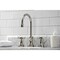 Kingston Brass KS2986BEX Essex Widespread Bathroom Faucet W/ Brass Pop-Up, Nickel KS2986BEX - alternate 3